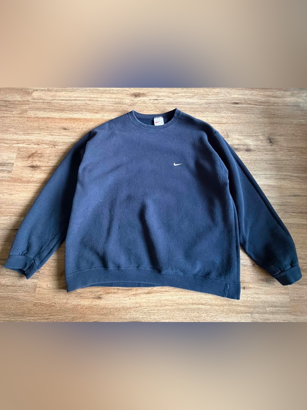 Vintage 90's Nike Crewneck Sweatshirt Size Mens XL Blue Embroidered Swoosh